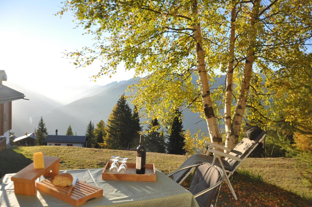 Chalet Bietschhorn Rosswald Termen Exterior foto